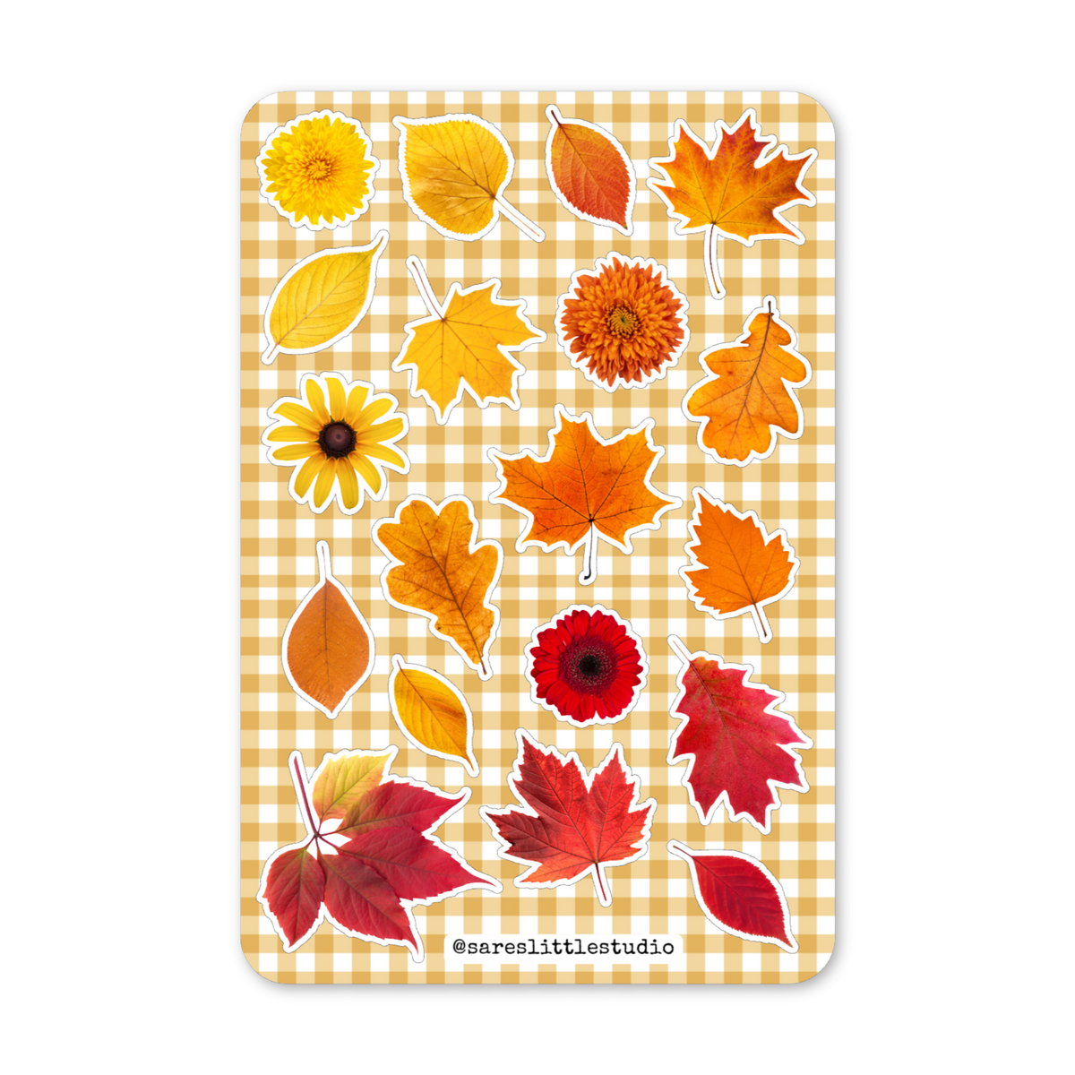 Fall Foliage Sticker Sheet