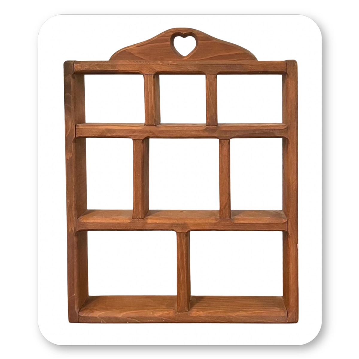 Knotty Pine Cottage Trinket Shelf Sticker - Full Sheet