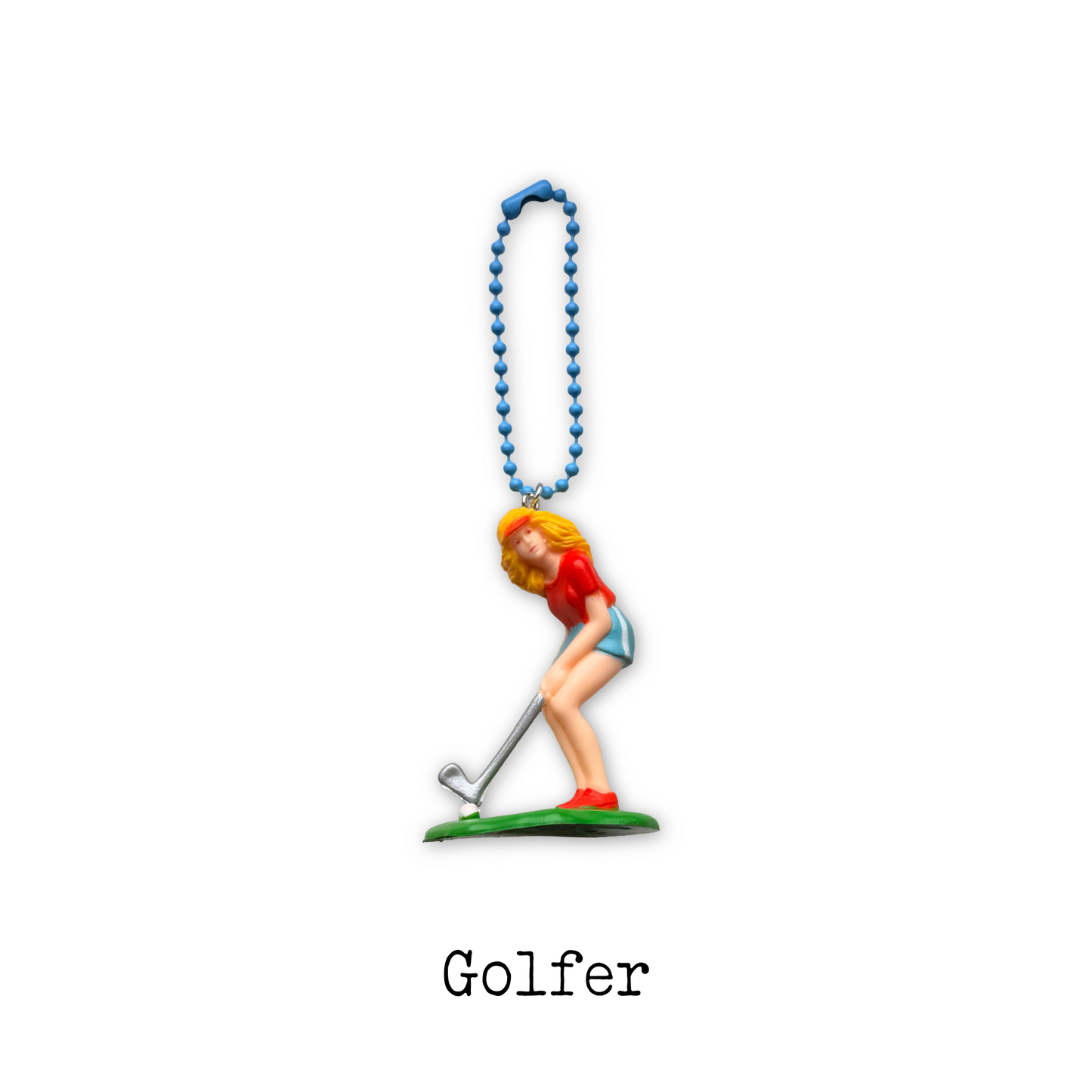 Vintage Tiny Teeny Sports Collection Keychains (1980s)