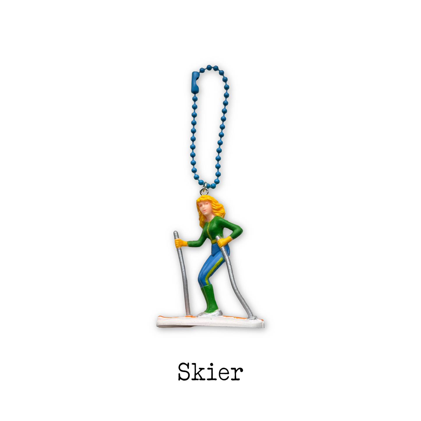 Vintage Tiny Teeny Sports Collection Keychains (1980s)