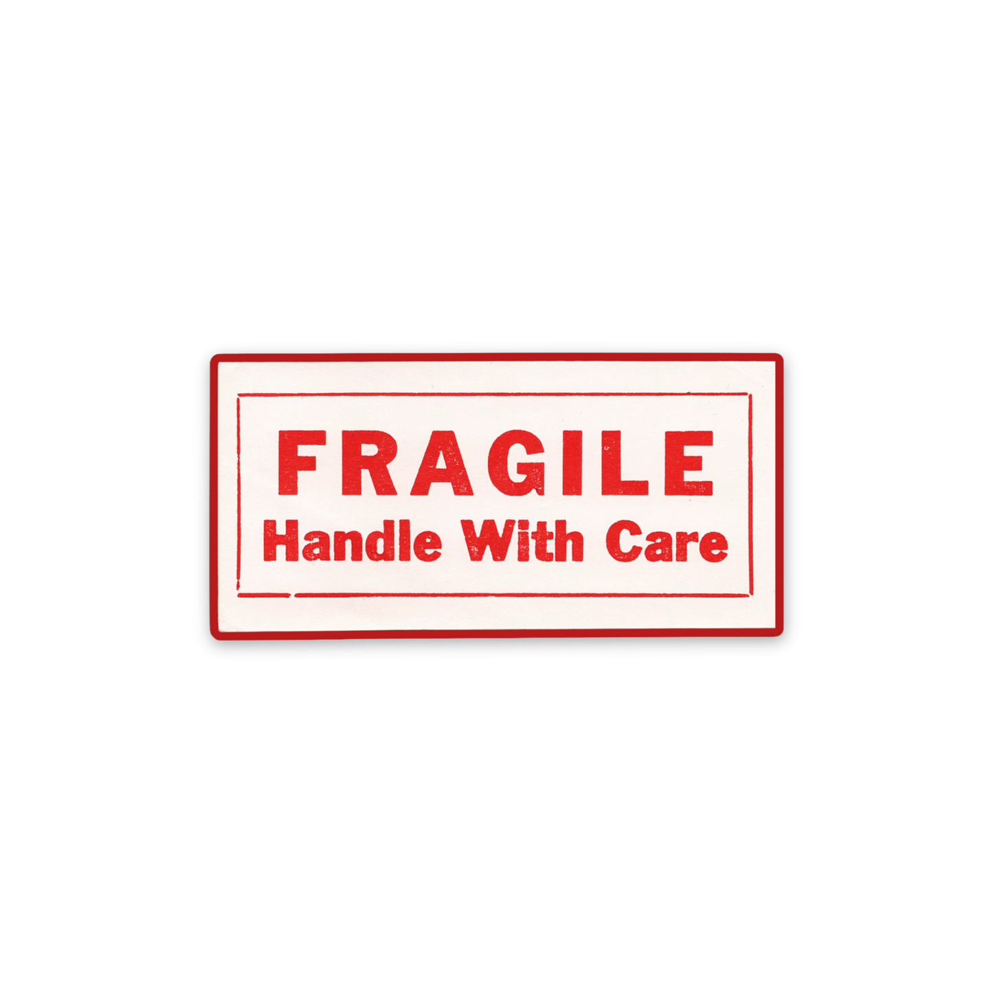 FRAGILE: Handle with Care Sticker