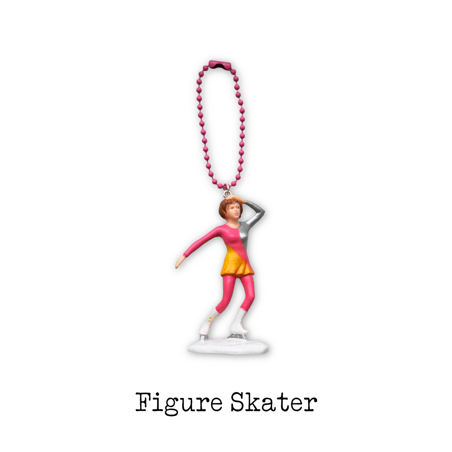 Vintage Tiny Teeny Sports Collection Keychains (1980s)