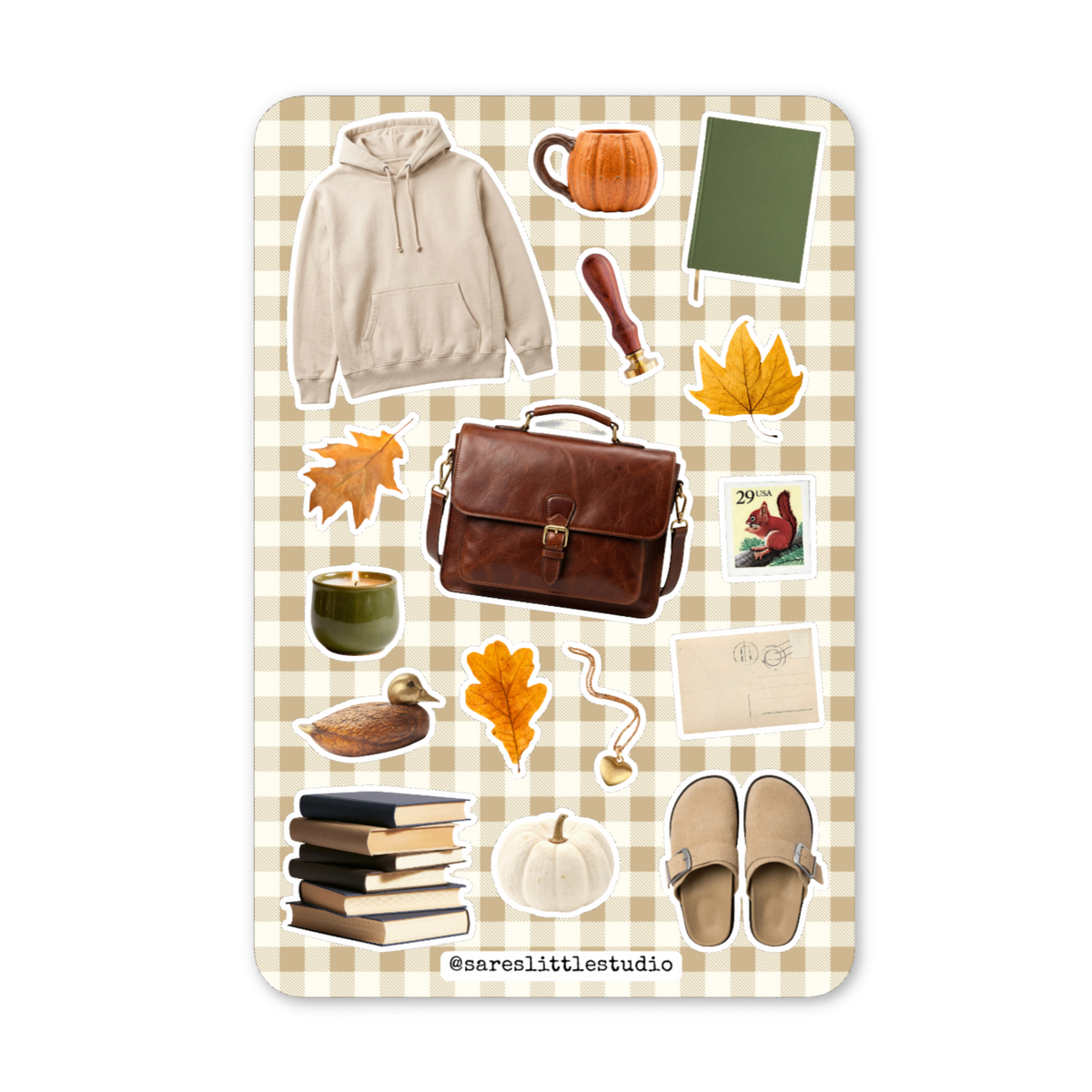 Cozy Autumn Days Sticker Sheet