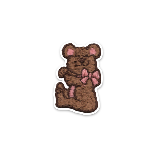 Vintage Springtime Patch Die Cut Stickers