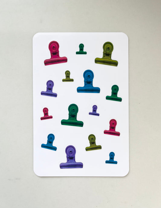 Bright Clips Sticker Sheet