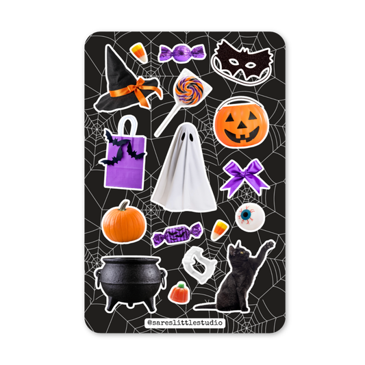 Trick-or-Treat Halloween Sticker Sheet