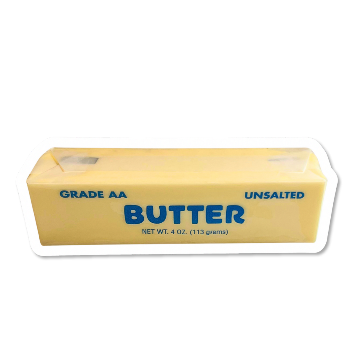 3D Butter Sticker
