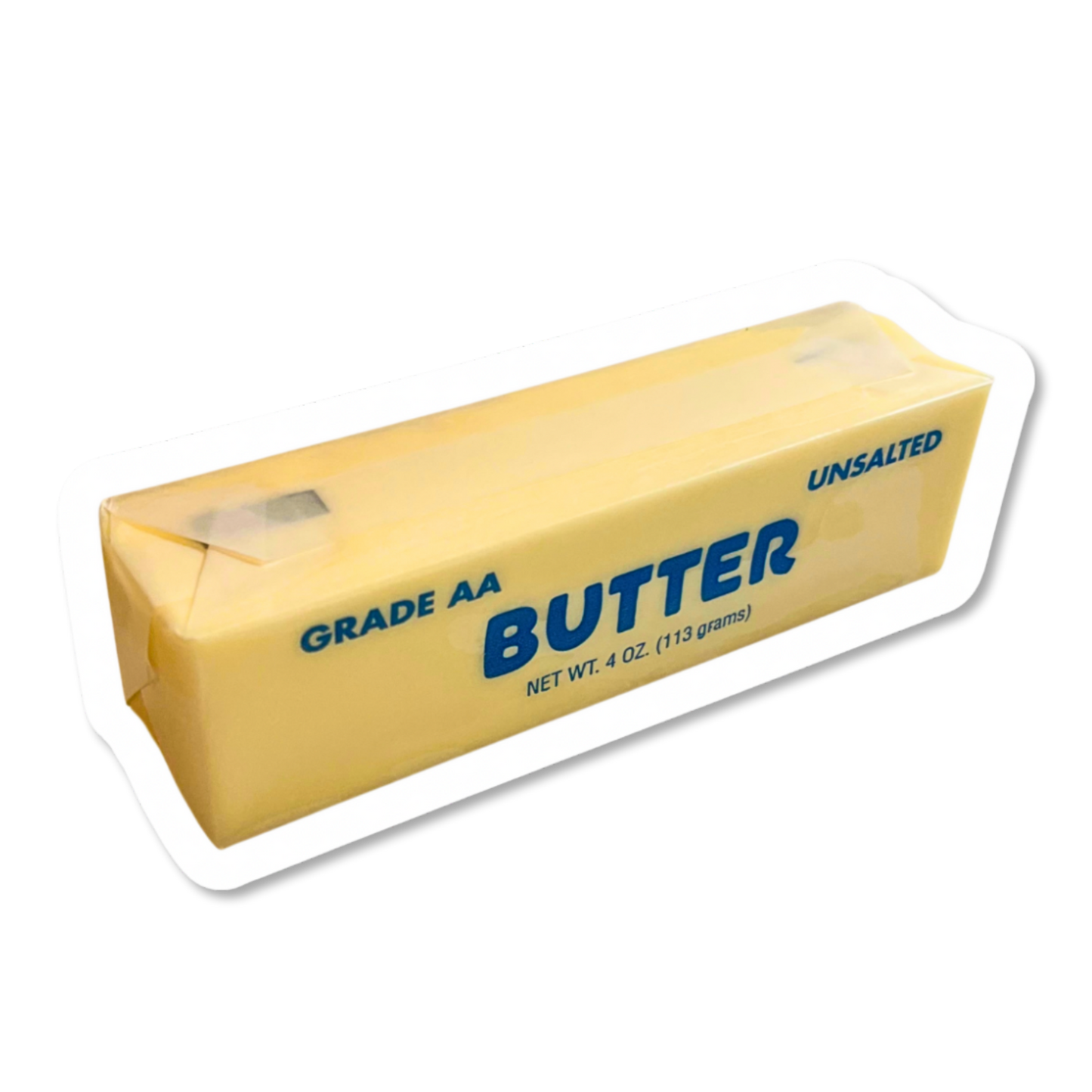3D Butter Sticker