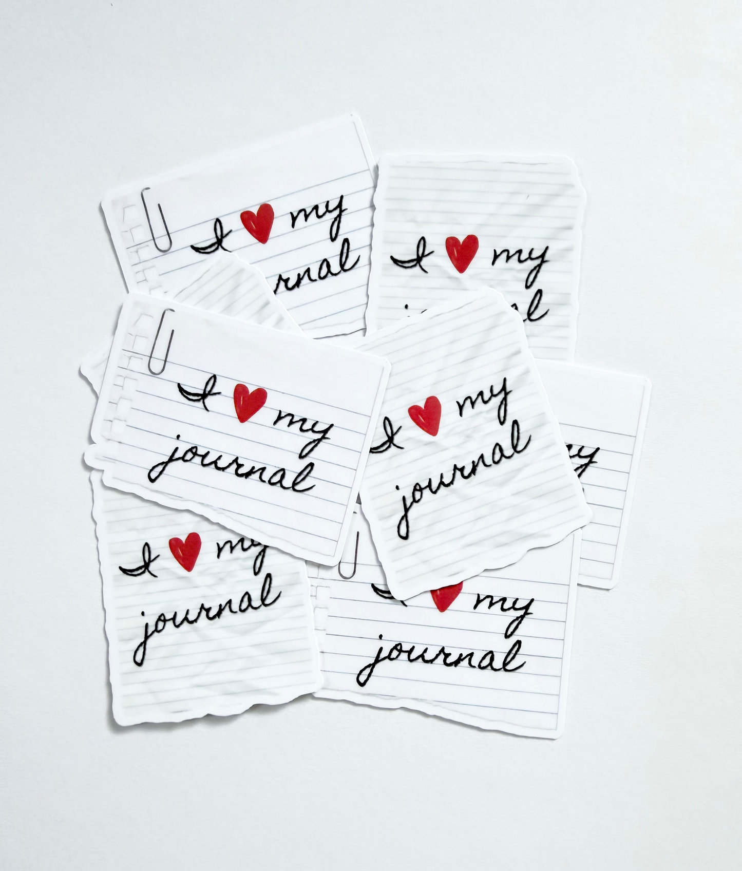 I Love My Journal Stickers