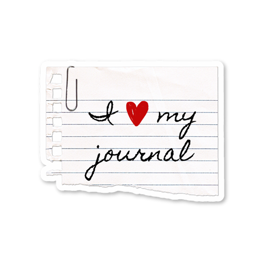 I Love My Journal Stickers
