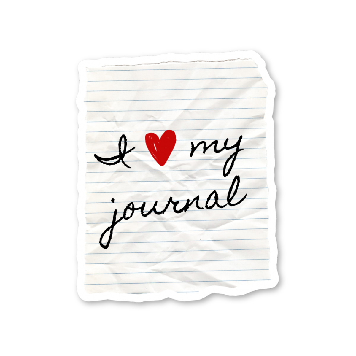 I Love My Journal Stickers