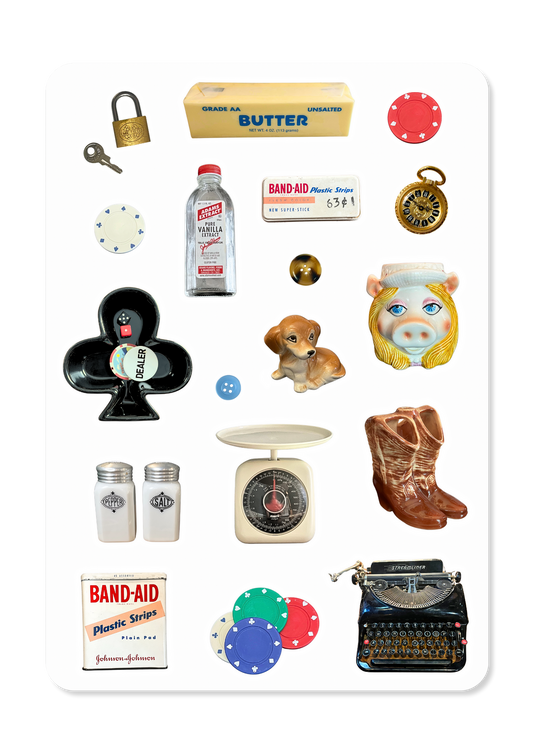 Original Vintage Trinkets Sheet