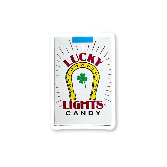 Lucky Lights Candy Cigarettes Sticker