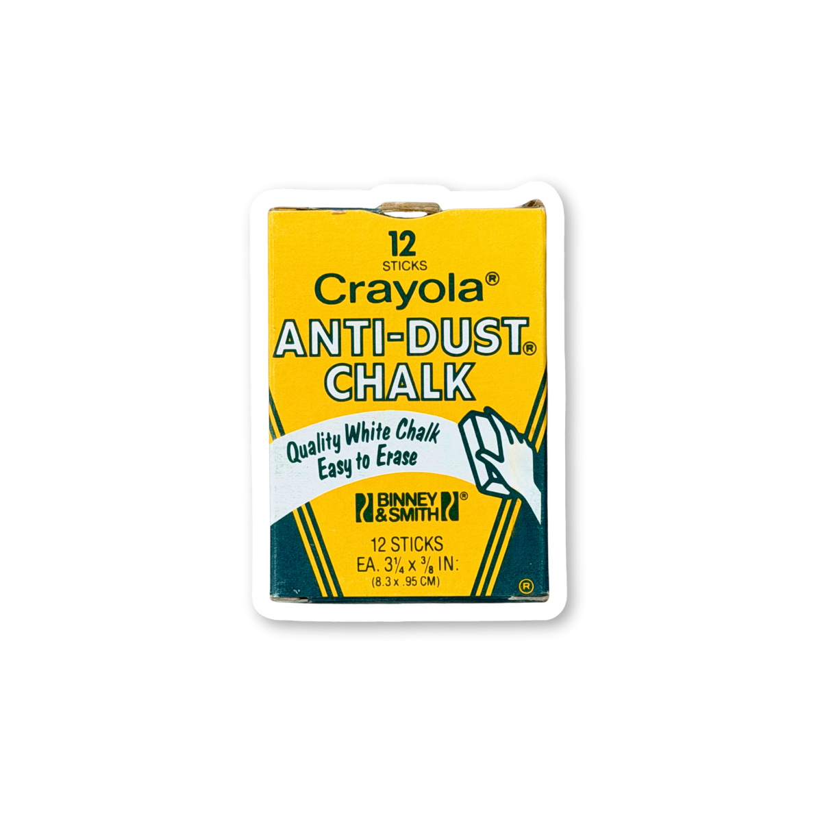 Crayola Chalk Box Sticker