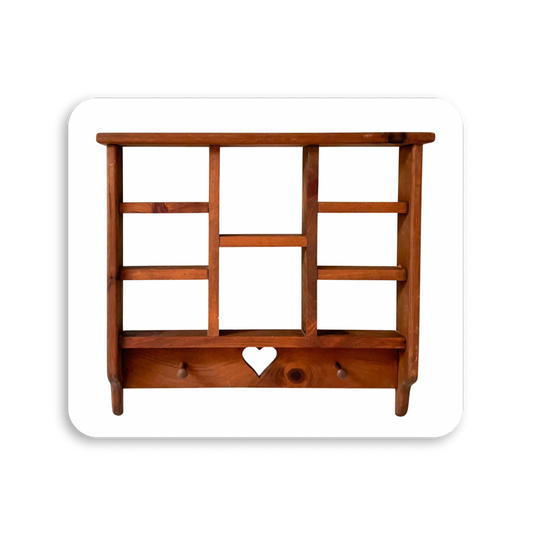Knotty Pine Trinket Shelf Sticker - Half Sheet