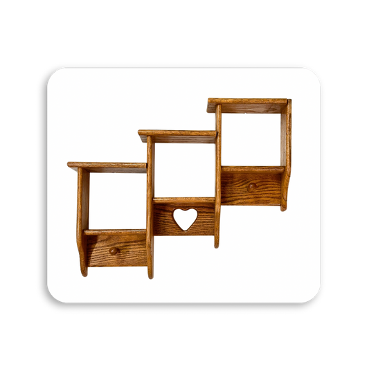 3-Step Pine Trinket Shelf Sticker - Half Sheet