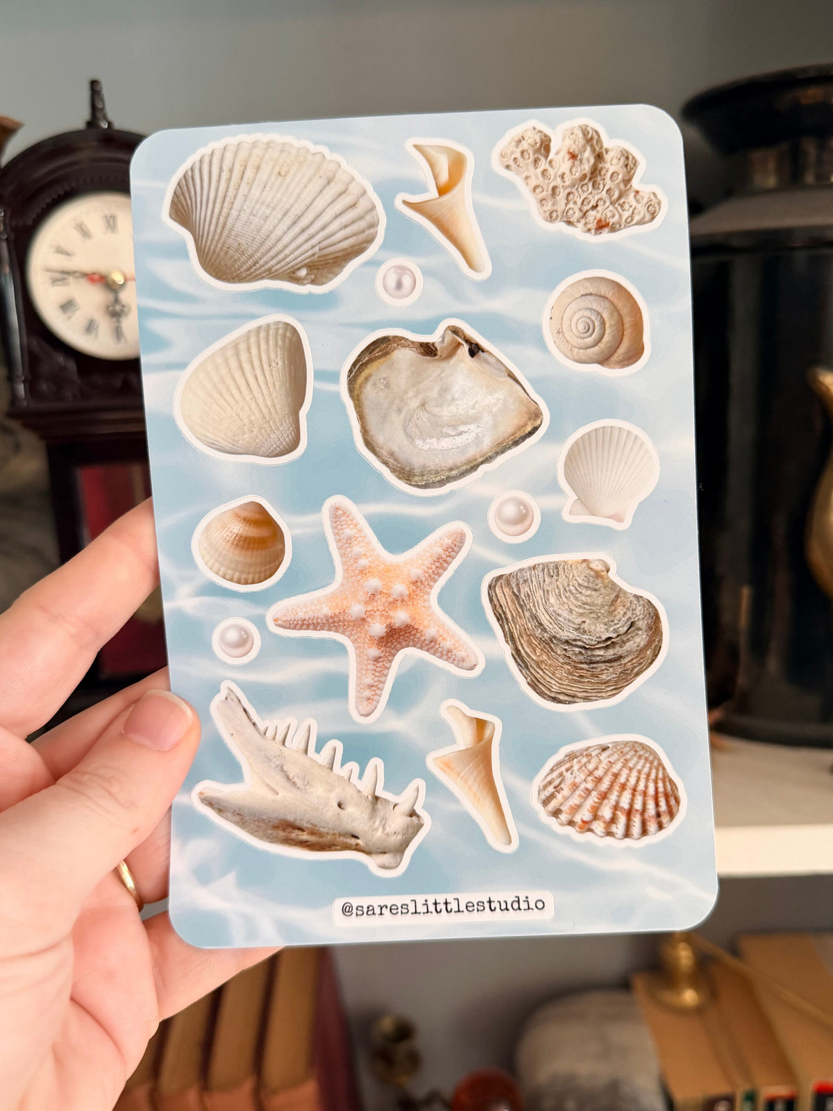 Seaside Summer Finds Sticker Sheets - Matte