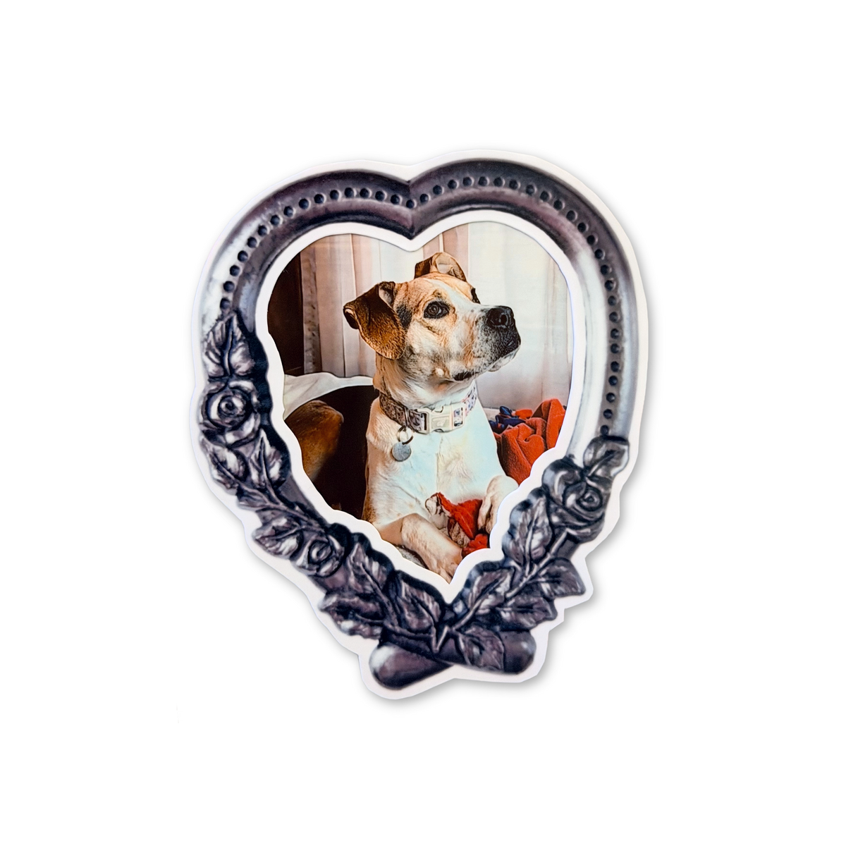 Vintage Heart Frame Stickers