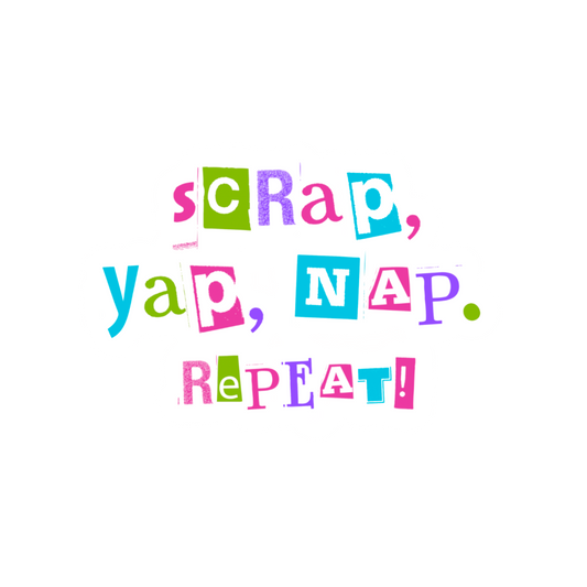 Scrap, Yap, Nap. Repeat! Sticker
