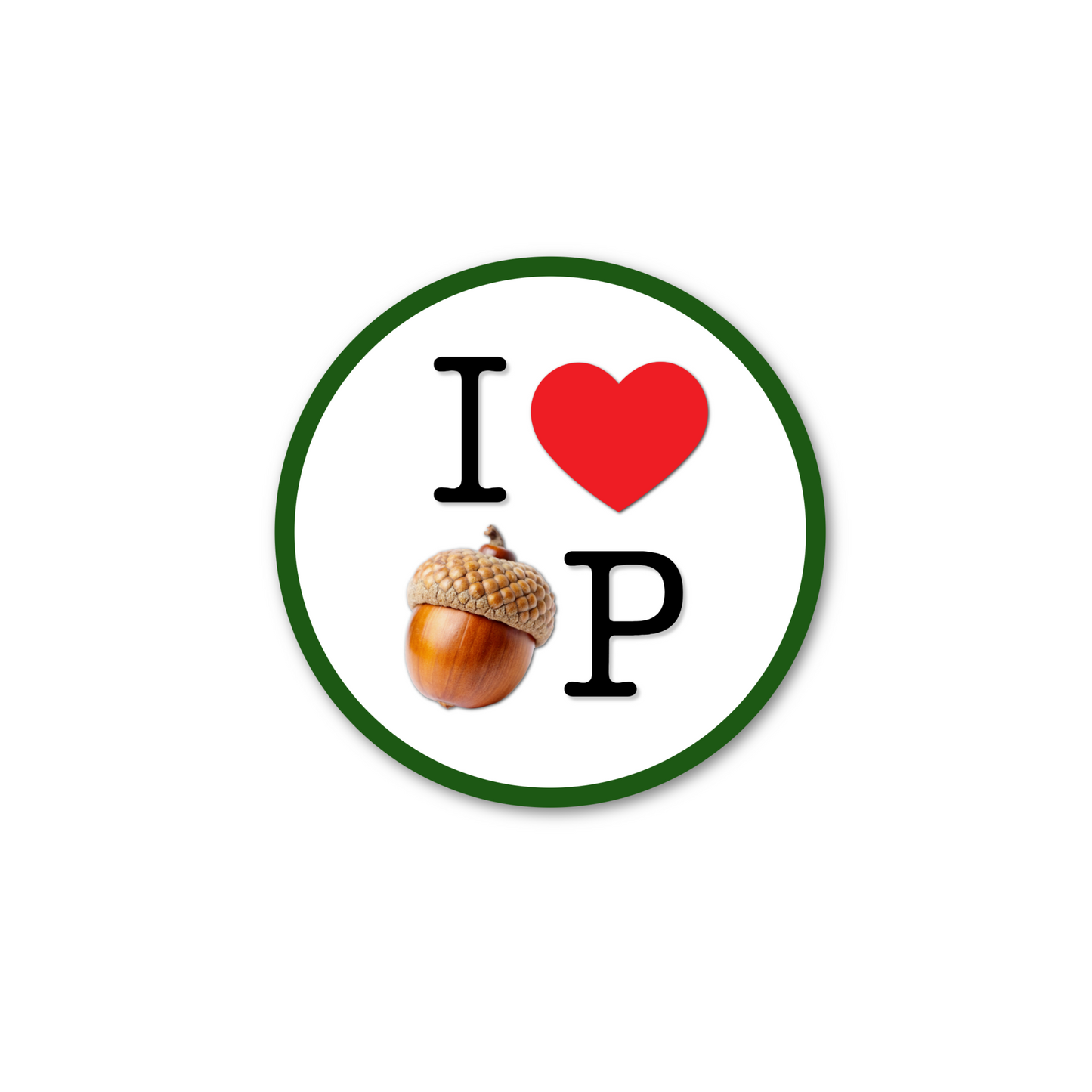 Oak Park Acorn Stickers