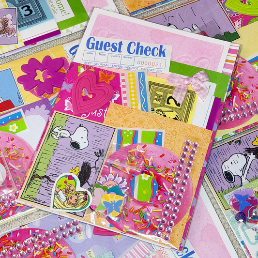 ✿ Girlhood ✿ Junk Journal Kit (30+ Pieces)