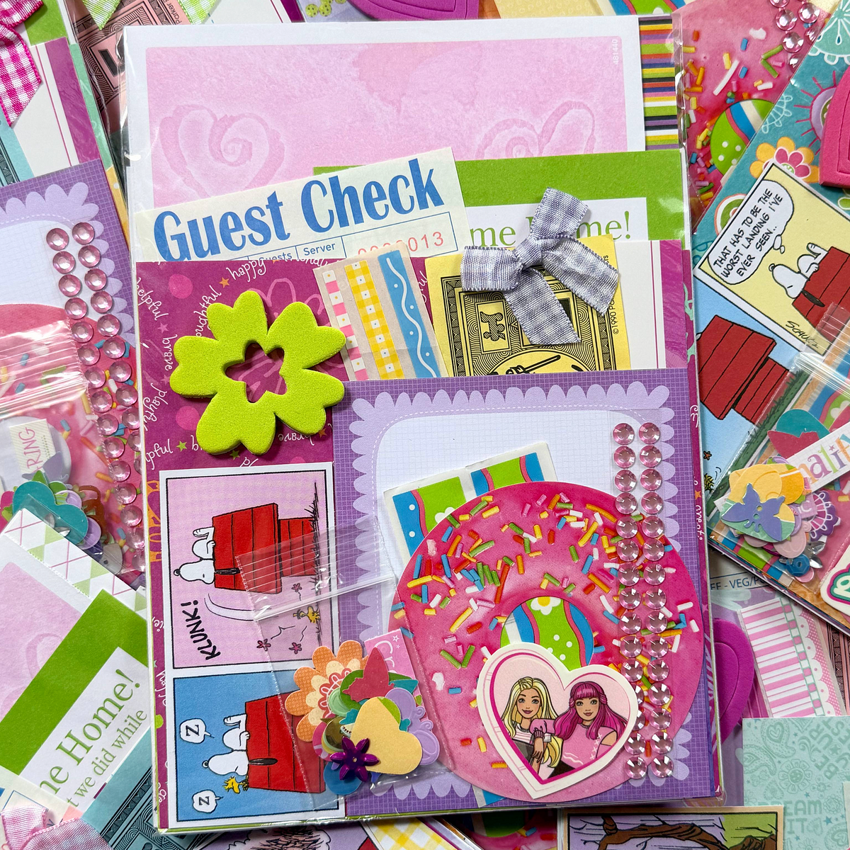 ✿ Girlhood ✿ Junk Journal Kit (30+ Pieces)