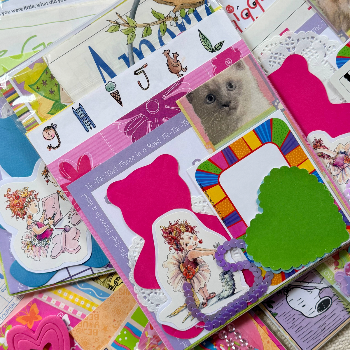 ✿ Girlhood ✿ Junk Journal Kit (30+ Pieces)